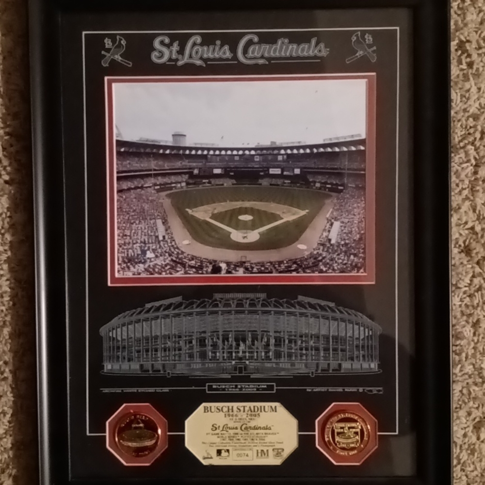 ST LOUIS CARDINALS WORLD SERIES MEMORABILIA.